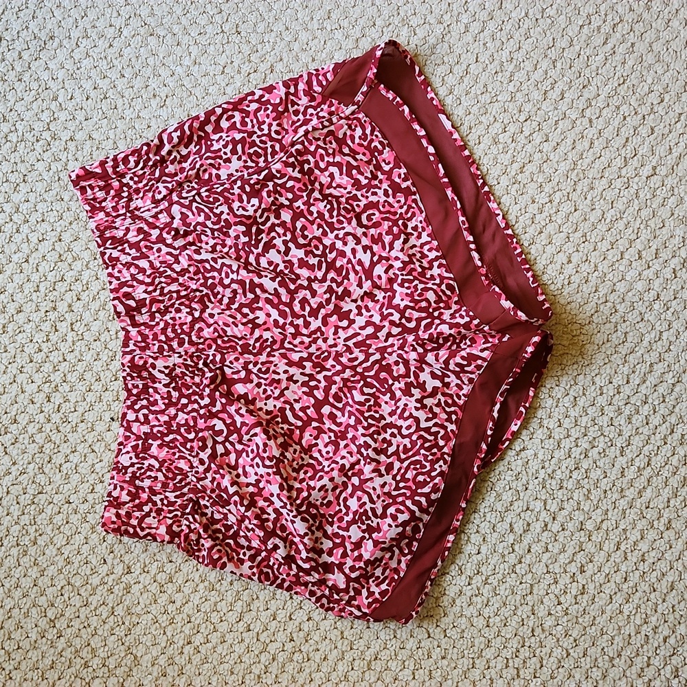 Athleta mesh racer 3" short